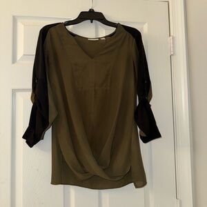 Dark Green and Black New York & Company Shirt!